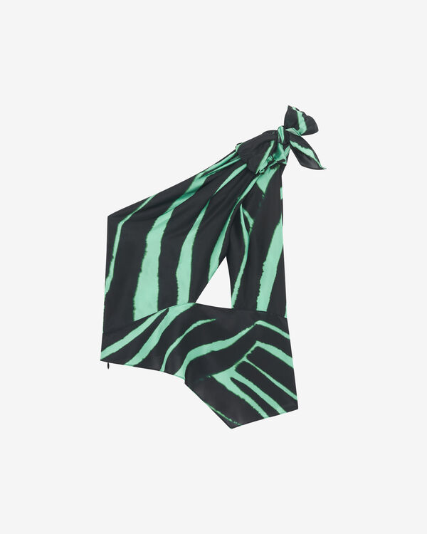 iro TOP ASYMÉTRIQUE EN SOIE GRE63