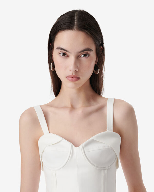 Iro TOP BUSTIER WHI01