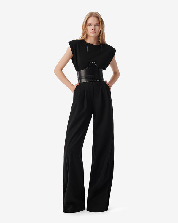 Iro TOP COL ROND BLA01