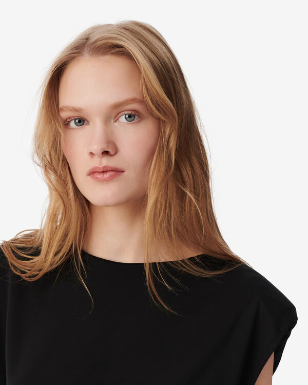 Iro TOP COL ROND BLA01