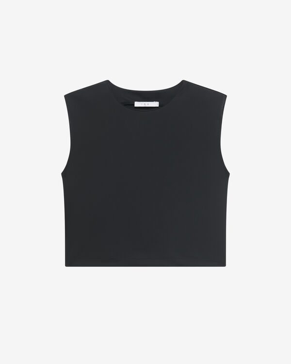 iro TOP COL ROND BLA01