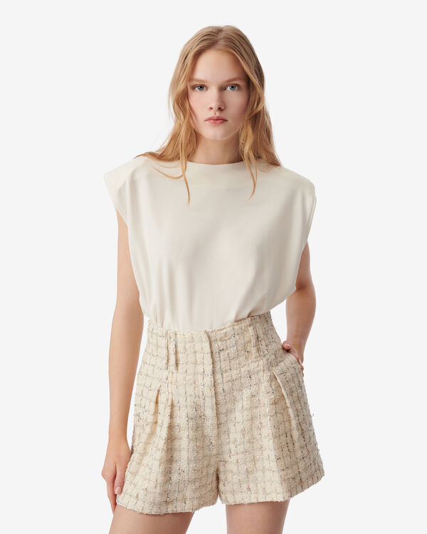 Iro TOP COL ROND BLA01