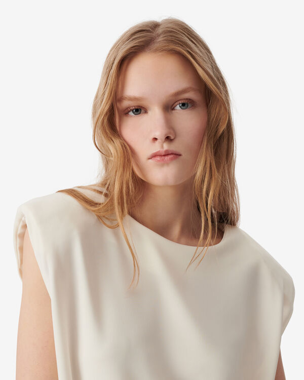 Iro TOP COL ROND BLA01