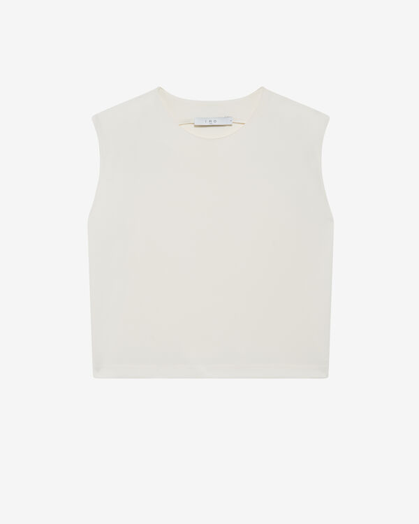 iro TOP COL ROND BLA01