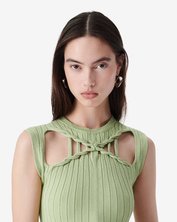 Iro TOP CÔTELÉ COL ROND GRE62