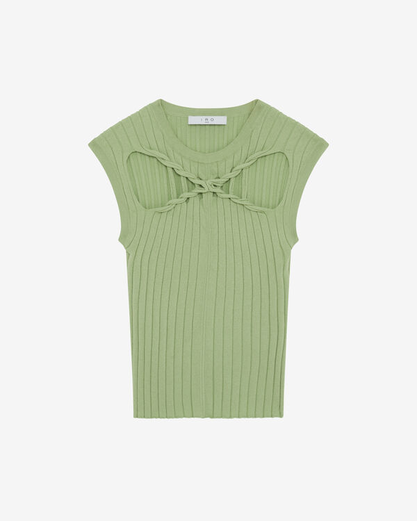iro TOP CÔTELÉ COL ROND GRE62