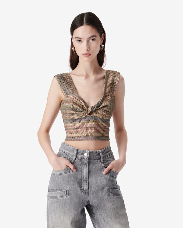 Iro TOP COURT TORSADÉ MUL01