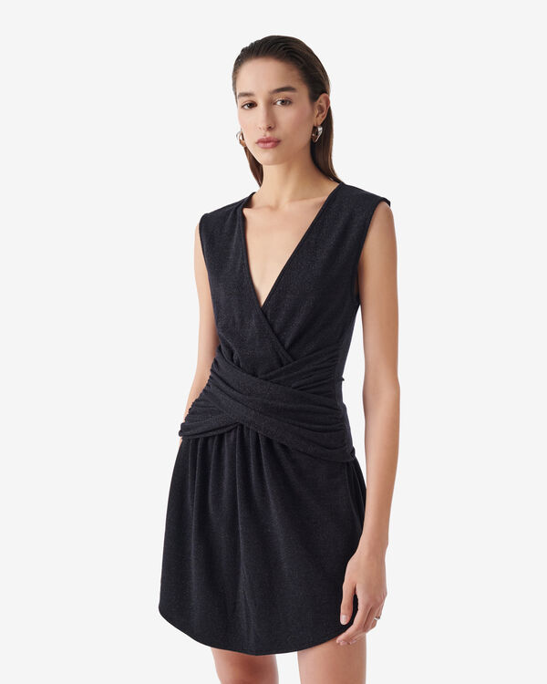 Iro TOP DRAPÉ LUREX BEI69