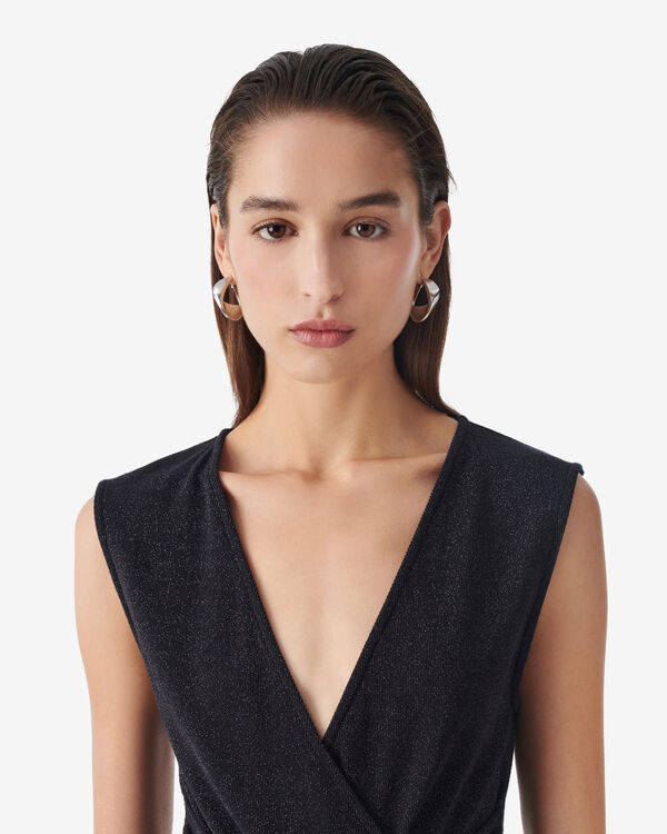 Iro TOP DRAPÉ LUREX BEI69