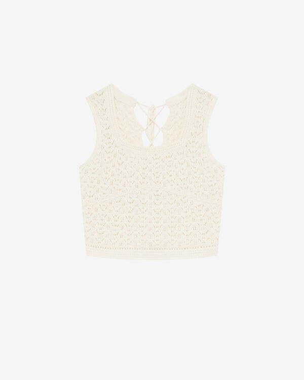 iro TOP EN CROCHET WHI01