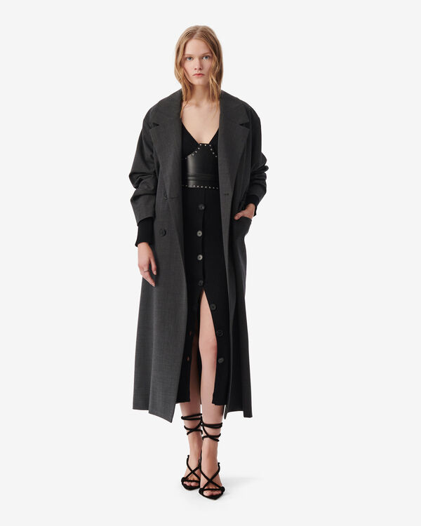 Iro TRENCH OVERSIZE GRY35