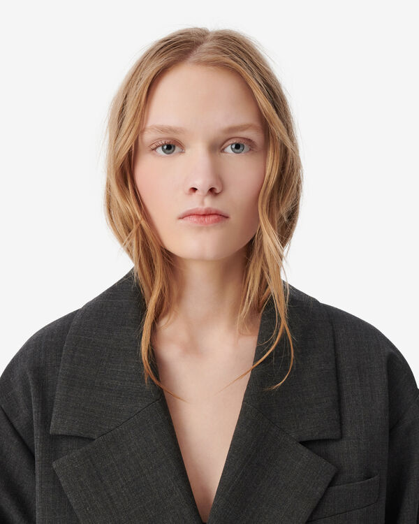 Iro TRENCH OVERSIZE GRY35