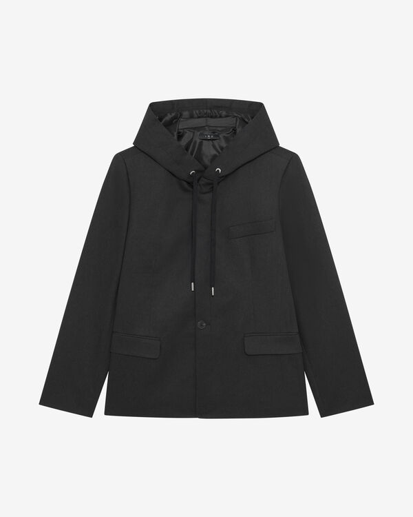 iro VESTE À CAPUCHE BLA01