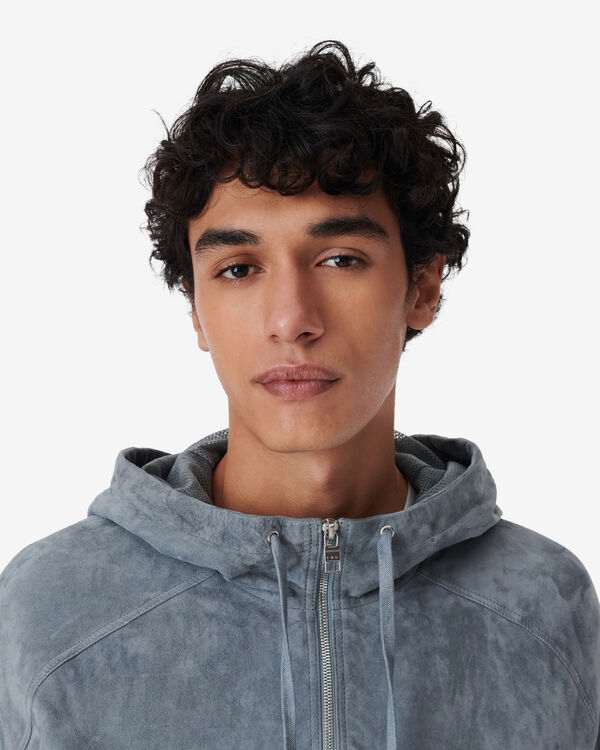 Iro VESTE À CAPUCHE SUÈDE BLU90