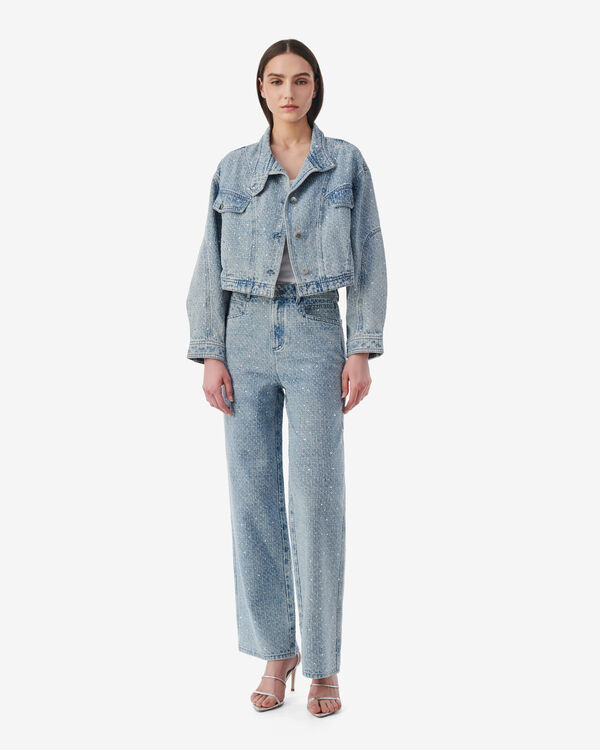 Iro VESTE À STRASS BLU56