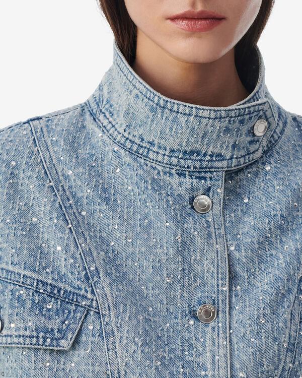 Iro VESTE À STRASS BLU56