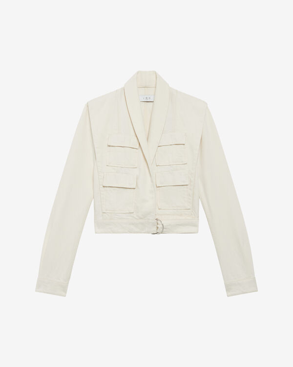 iro VESTE CEINTURÉE ECR01