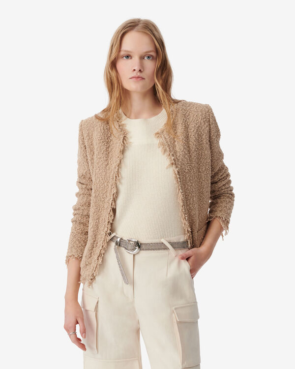 Iro VESTE CLASSIQUE À FRANGES BEI01