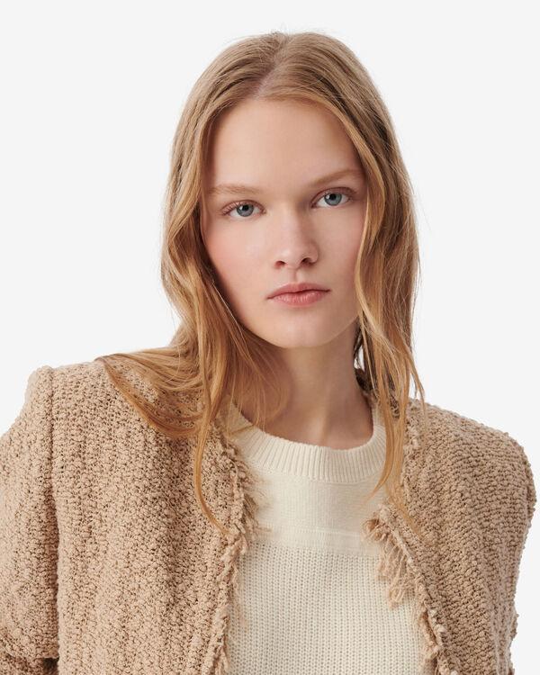 Iro VESTE CLASSIQUE À FRANGES BEI01