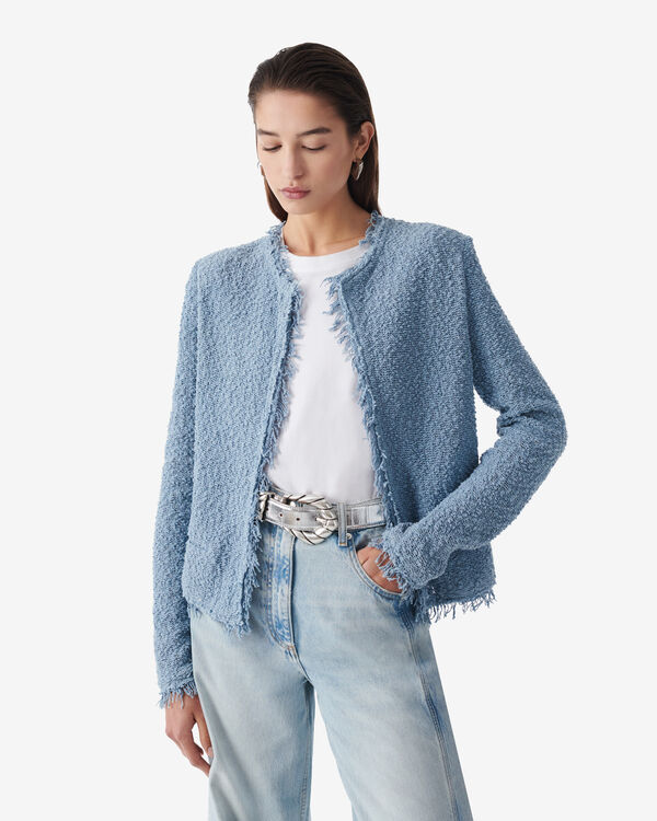 Iro VESTE CLASSIQUE À FRANGES BEI01