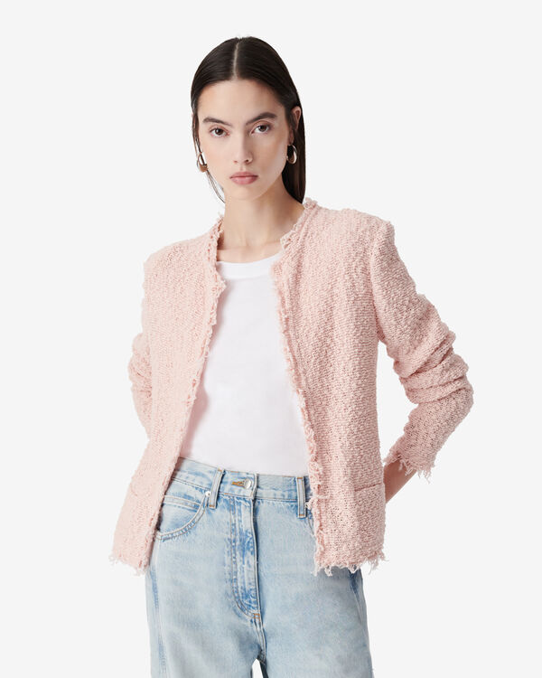 Iro VESTE CLASSIQUE À FRANGES PIN29