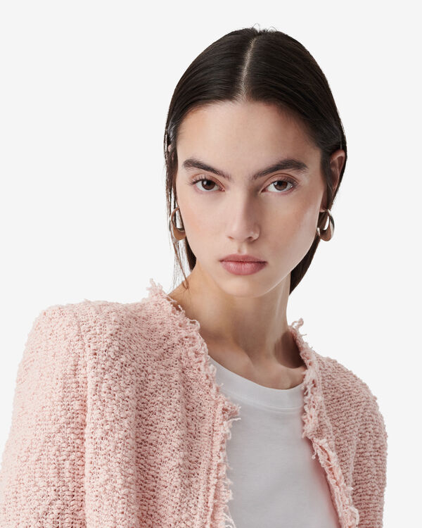 Iro VESTE CLASSIQUE À FRANGES PIN29