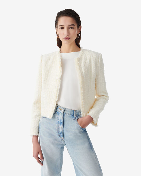 Iro VESTE CLASSIQUE EN TWEED ECR01