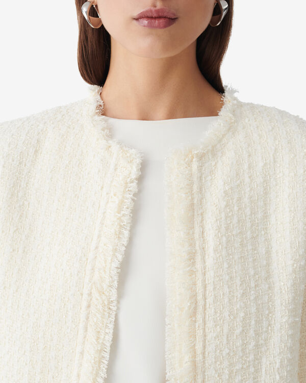 Iro VESTE CLASSIQUE EN TWEED ECR01