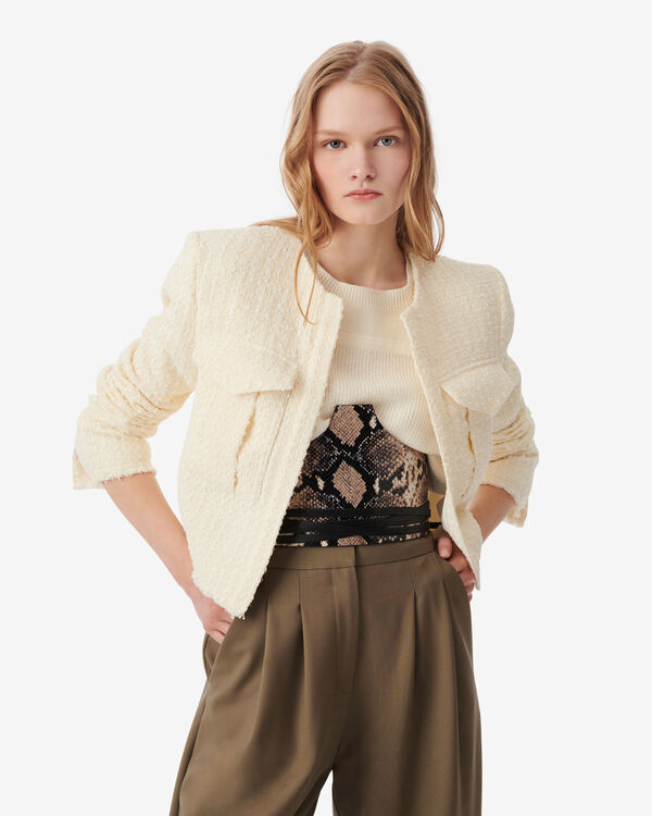 Iro VESTE CLASSIQUE EN TWEED ECR01