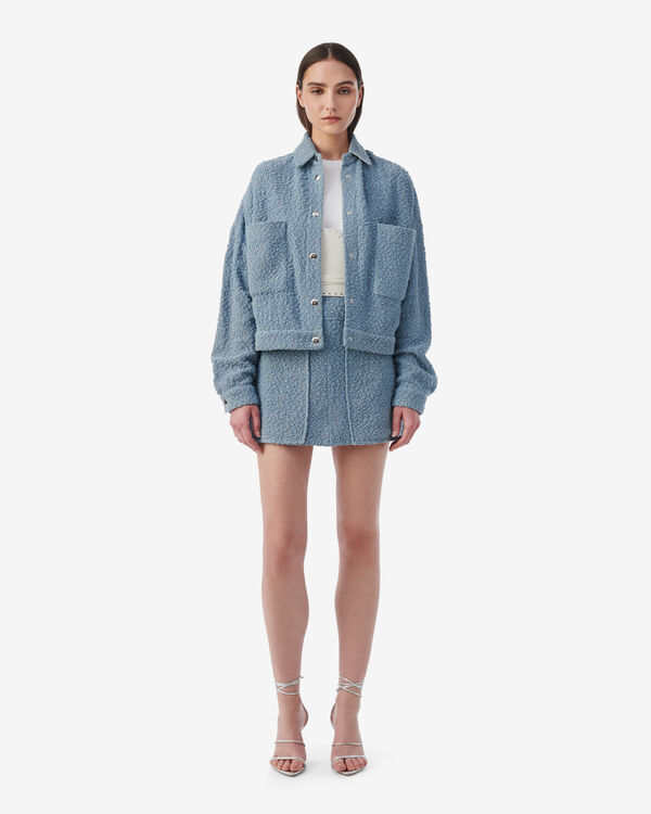 Iro VESTE COURTE BLU13