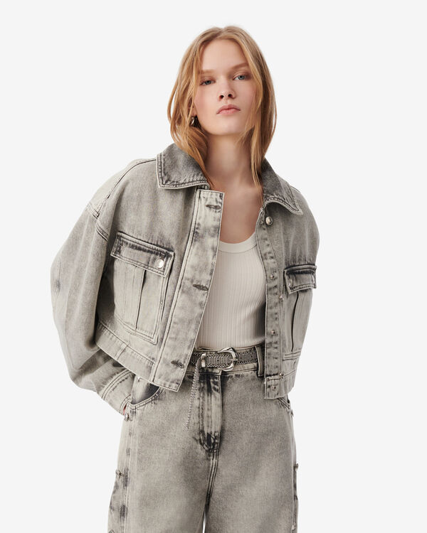 Iro VESTE COURTE EN DENIM GRY08