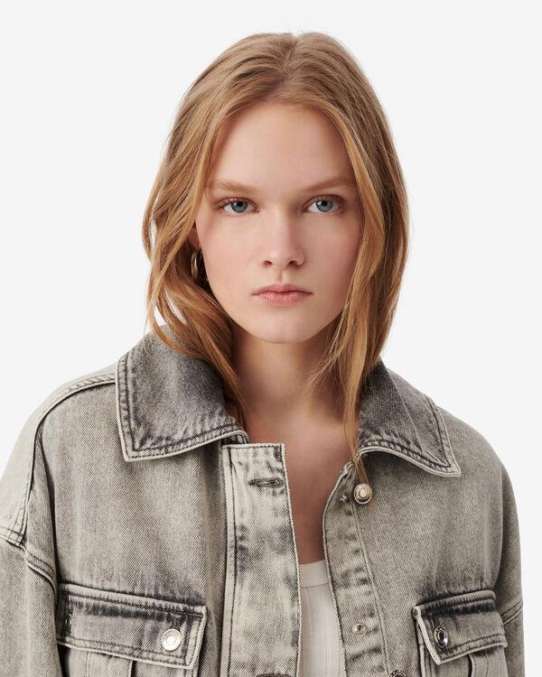 Iro VESTE COURTE EN DENIM GRY08