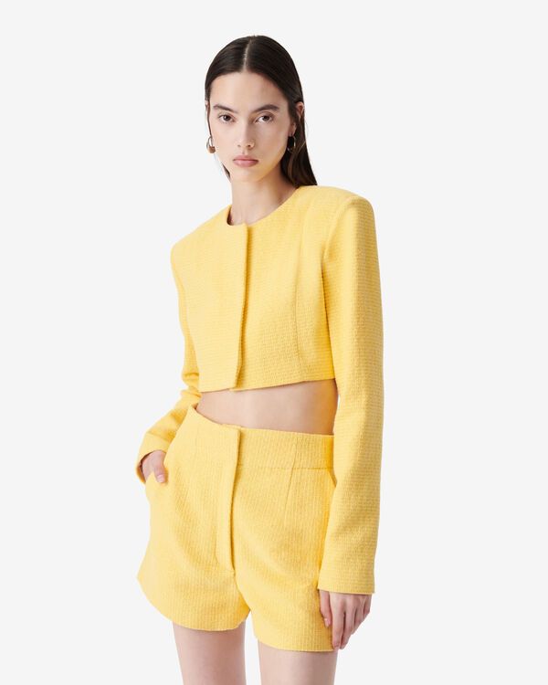 Iro VESTE COURTE EN TWEED YEL01