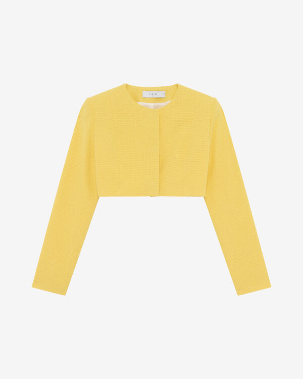 iro VESTE COURTE EN TWEED YEL01