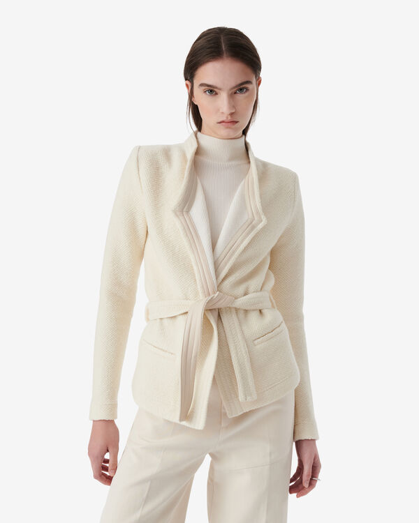 Iro VESTE CROISÉE BLA01