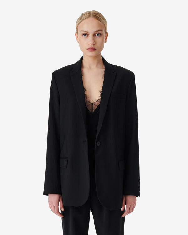 Iro VESTE DE TAILLEUR EN LAINE ALLAN BLA01