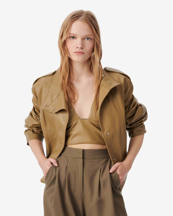 Iro VESTE EN CUIR BLA01