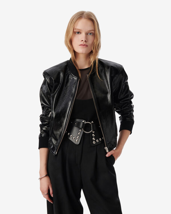 Iro VESTE EN CUIR BLA01