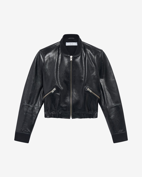 iro VESTE EN CUIR BLA01