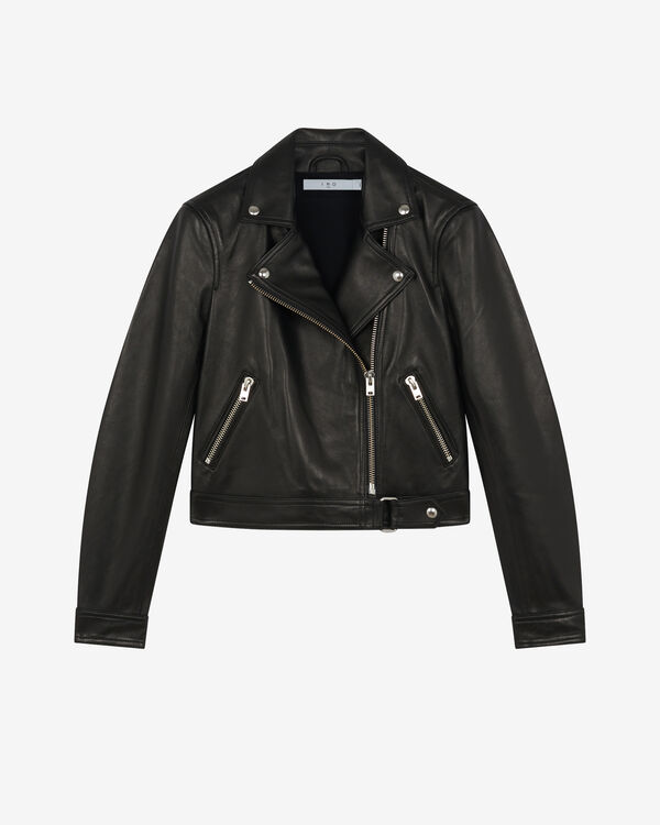 iro VESTE EN CUIR BLA01