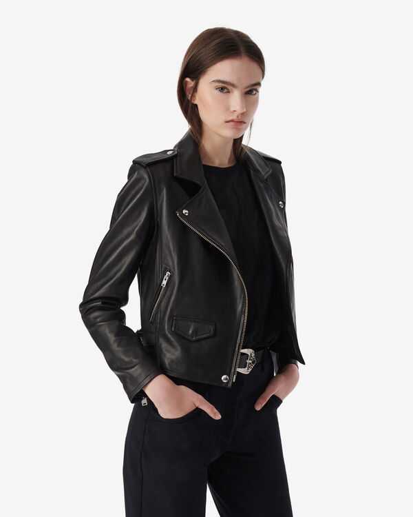 Iro VESTE EN CUIR BLA01