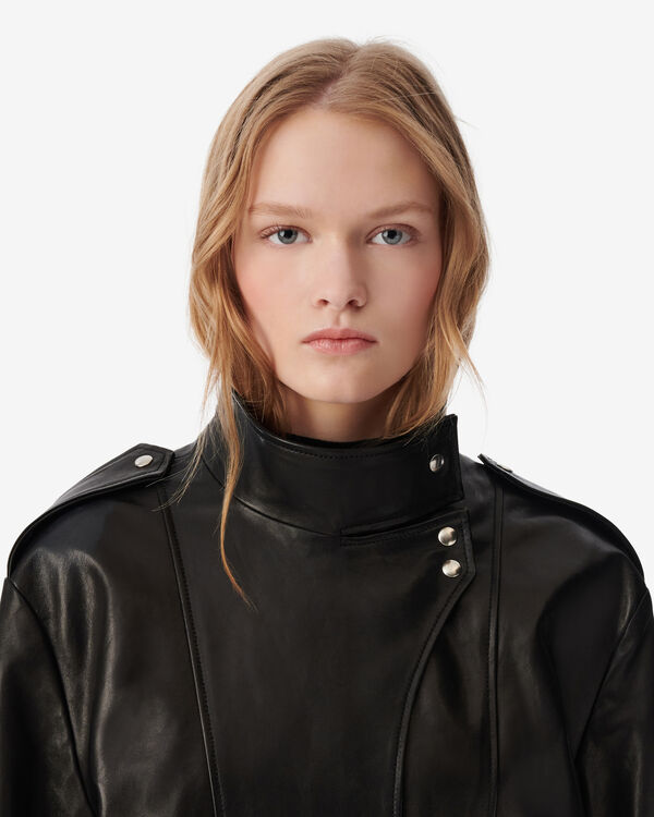 Iro VESTE EN CUIR BLA01