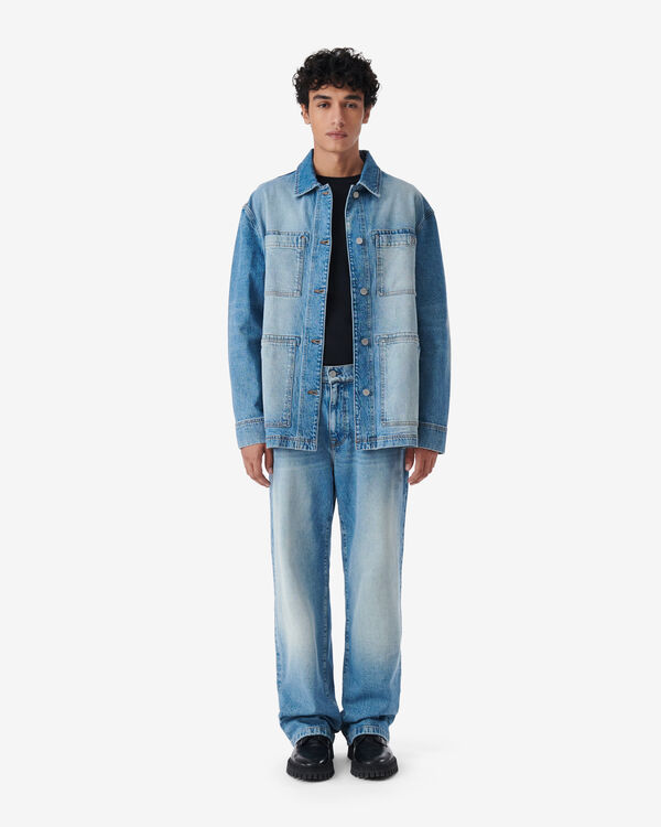 Iro VESTE EN DENIM BLU13