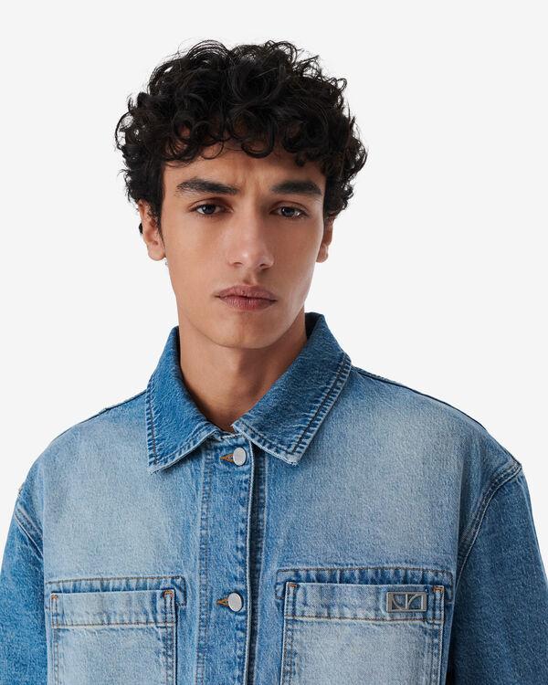Iro VESTE EN DENIM BLU13