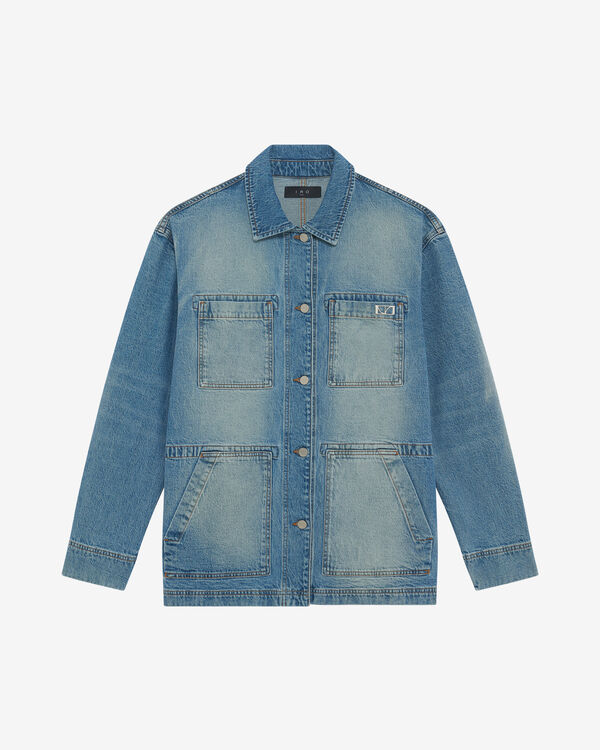 iro VESTE EN DENIM BLU13