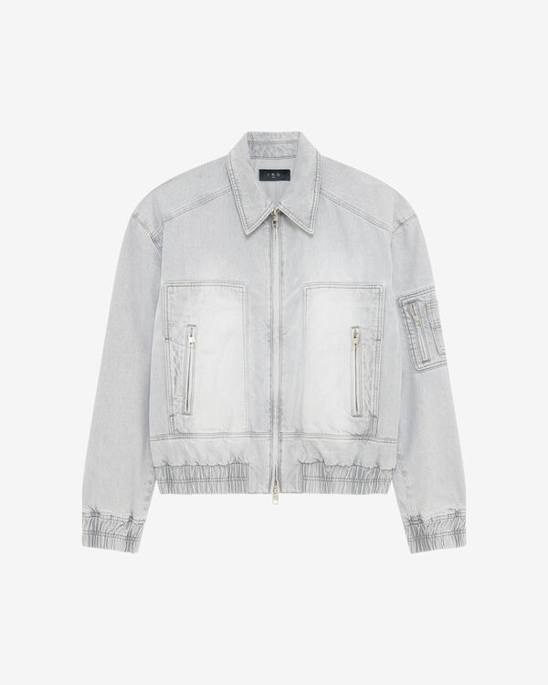 Iro VESTE EN DENIM GRY02