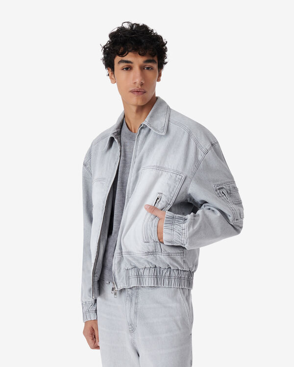 Iro VESTE EN DENIM GRY02