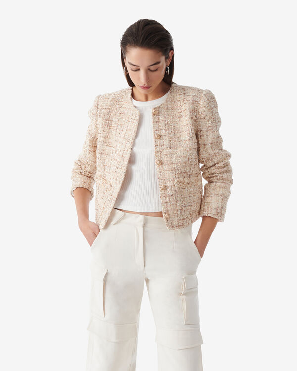 Iro VESTE EN TWEED BEI35