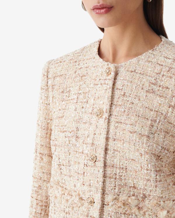 Iro VESTE EN TWEED BEI35