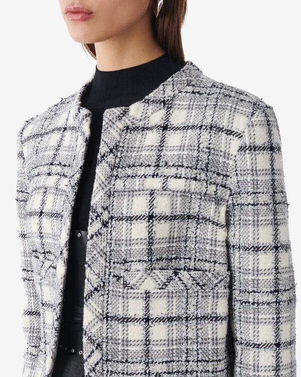 Iro VESTE EN TWEED UNI02